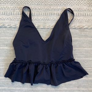 Kortni Jeane Top Navy Blue